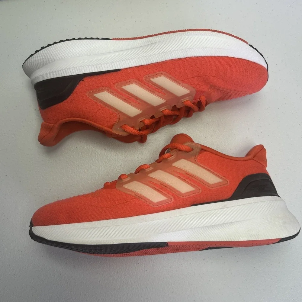 adidas Ultrarun 5 J Kids Size 4 Women's 5.5 Red Solar Orange Running Shoes